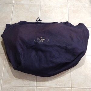 Prada Milano Big XL Blue Storage Dust Dustbag 35.5 x 28.5-in, Good Condition